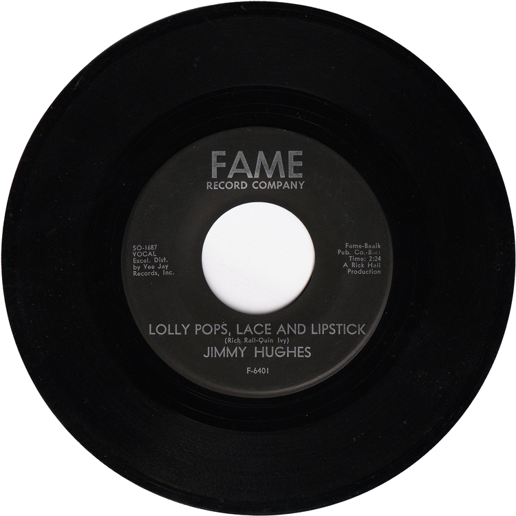 Jimmy Hughes - Lolly Pops, Laces & Lipsticks / Steal Away