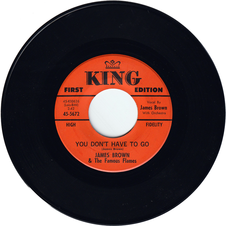 James Brown & The Famous Flames - Mashed Potatoes U.S.A. / You Don't Have To Go [First Edition]