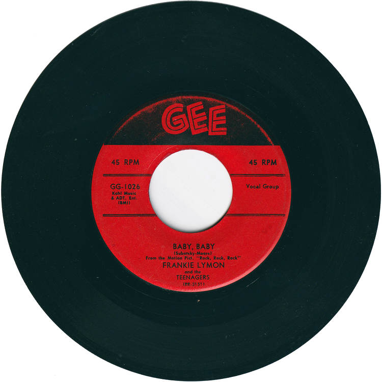 Frankie Lymon & The Teenagers - I'm Not A Juvenile Delinquent / Baby, Baby