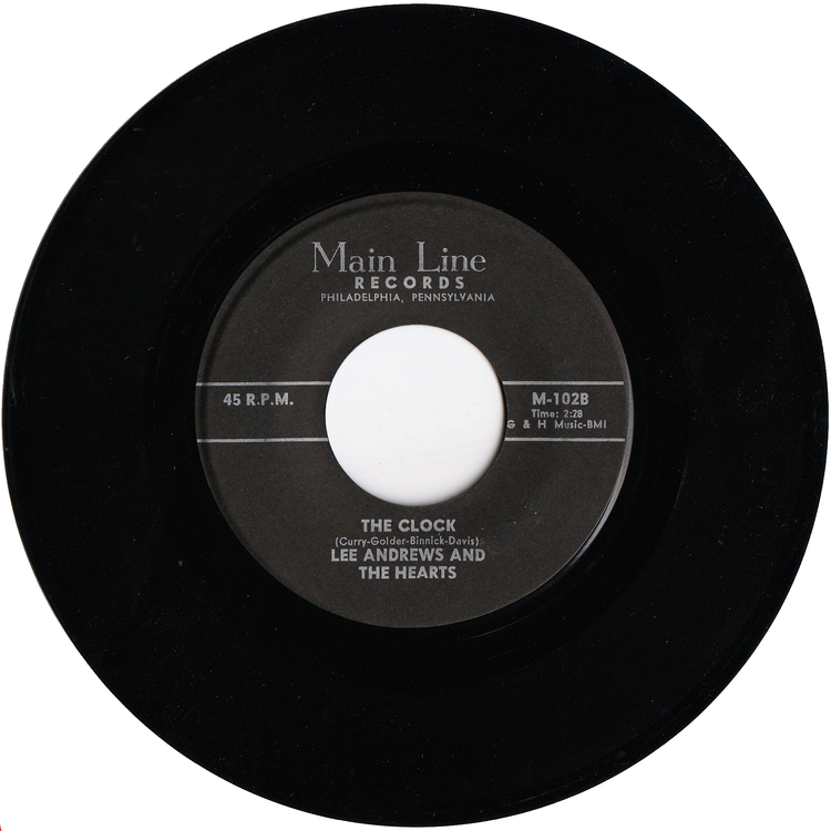 Lee Andrews & The Hearts - Long Lonely Nights / The Clock [MAIN LINE label]