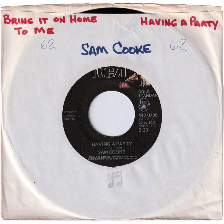 Sam Cooke - Having A Party / Bring It On Home To Me (Re-Issue)