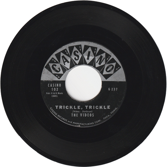 The Videos - Trickle, Trickle / Moonglow You Know (2nd.press)