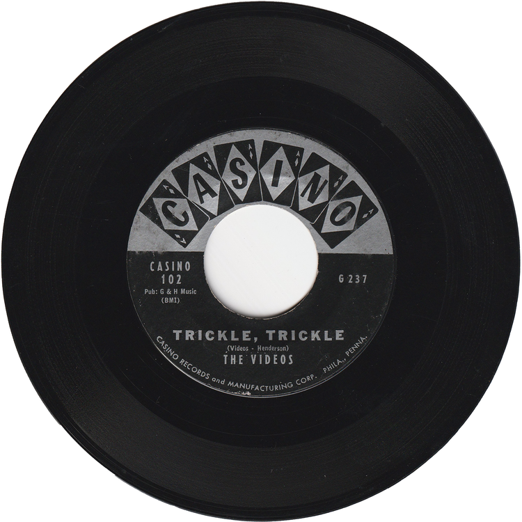 The Videos - Trickle, Trickle / Moonglow You Know (2nd.press)