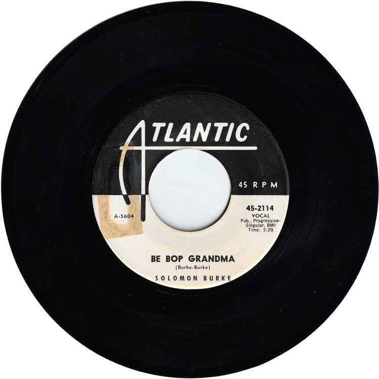 Solomon Burke - Be Bop Grandma / Just Out Of Reach (Promo)