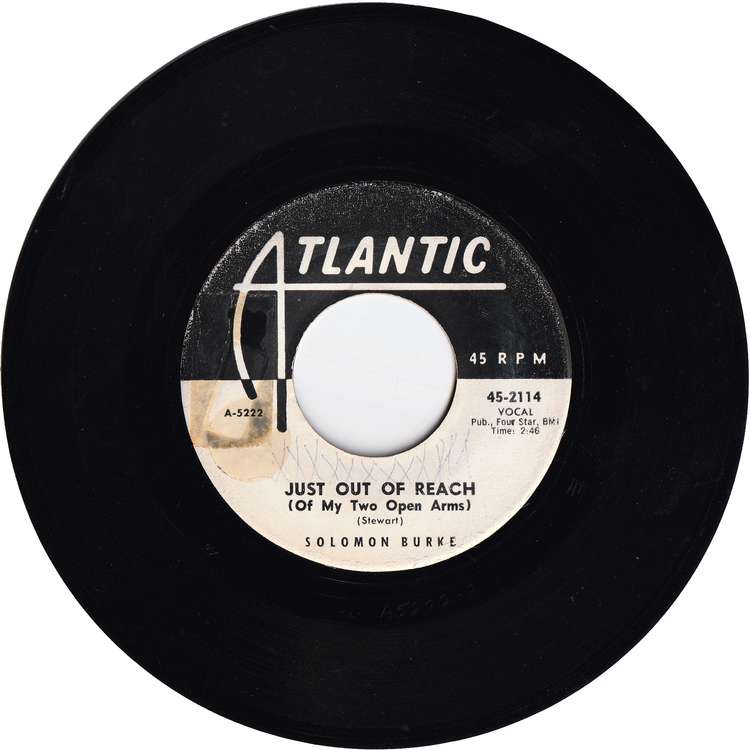 Solomon Burke - Be Bop Grandma / Just Out Of Reach (Promo)