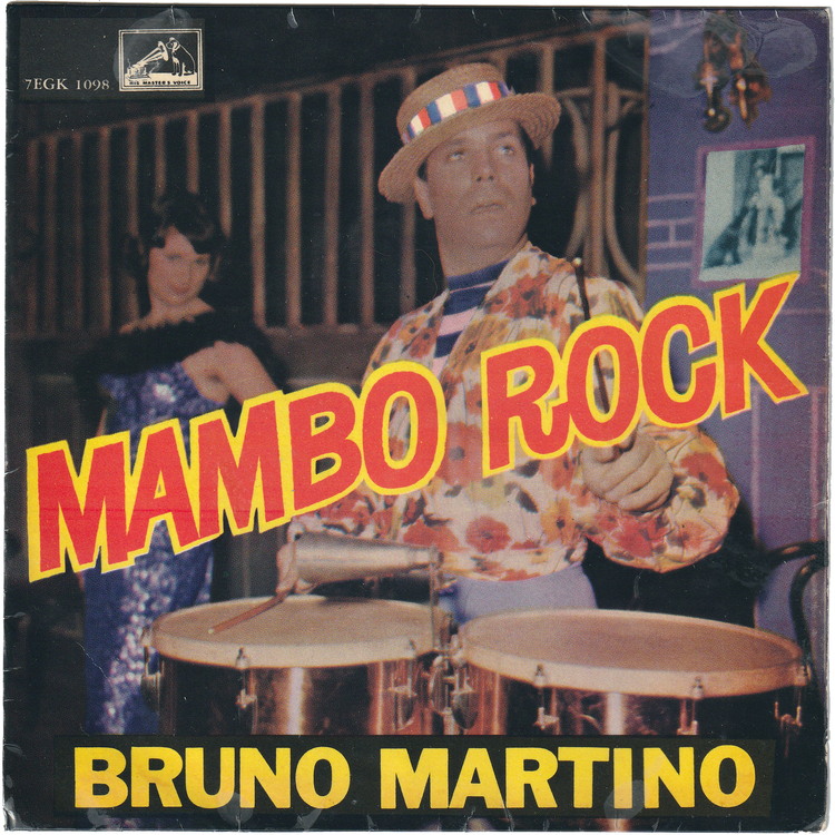 Bruno Martino – Mambo Rock [Denmark, 7", 45RPM, EP, w/PS]