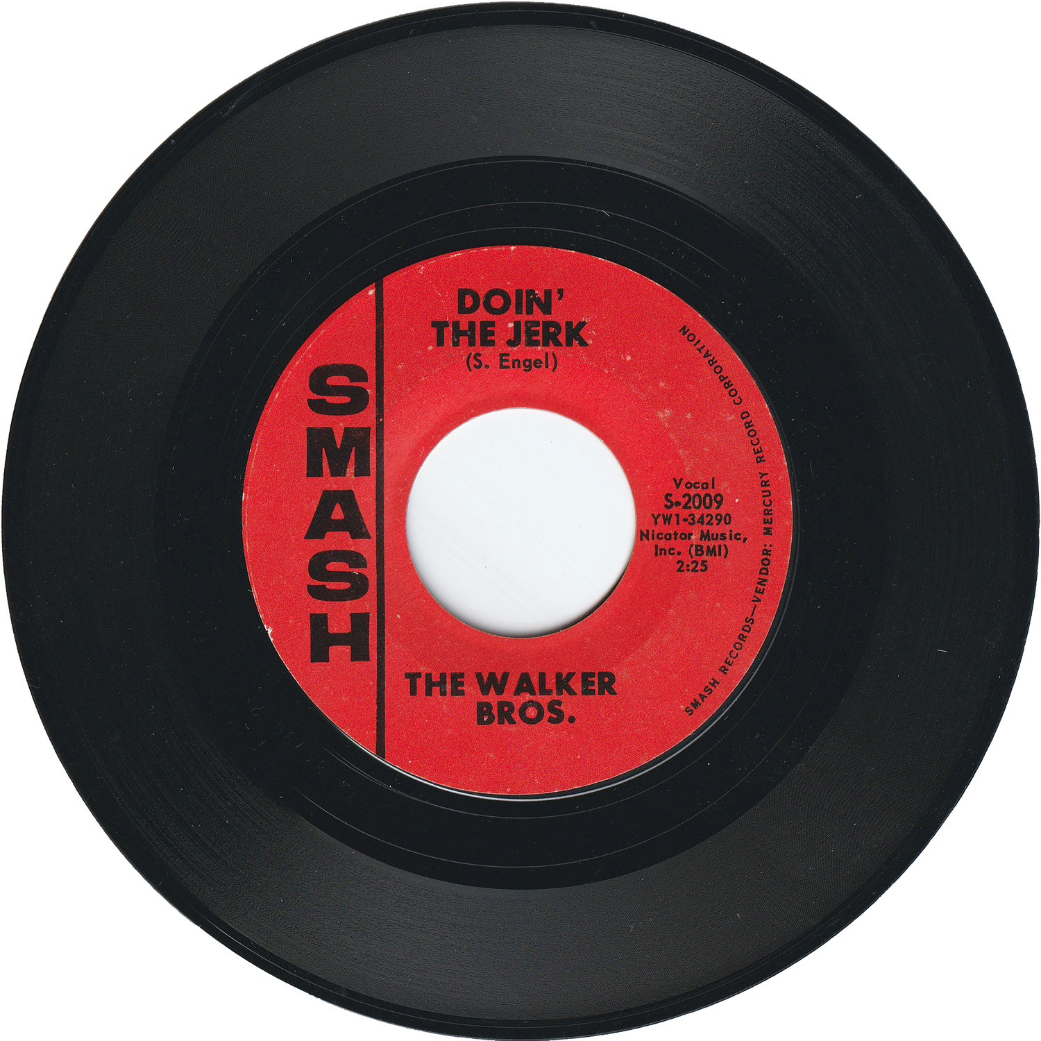 The Walker Brothers - Make It Easy On Yourself / Doin' The Jerk (1st.p –  NIGHT BEAT RECORDS