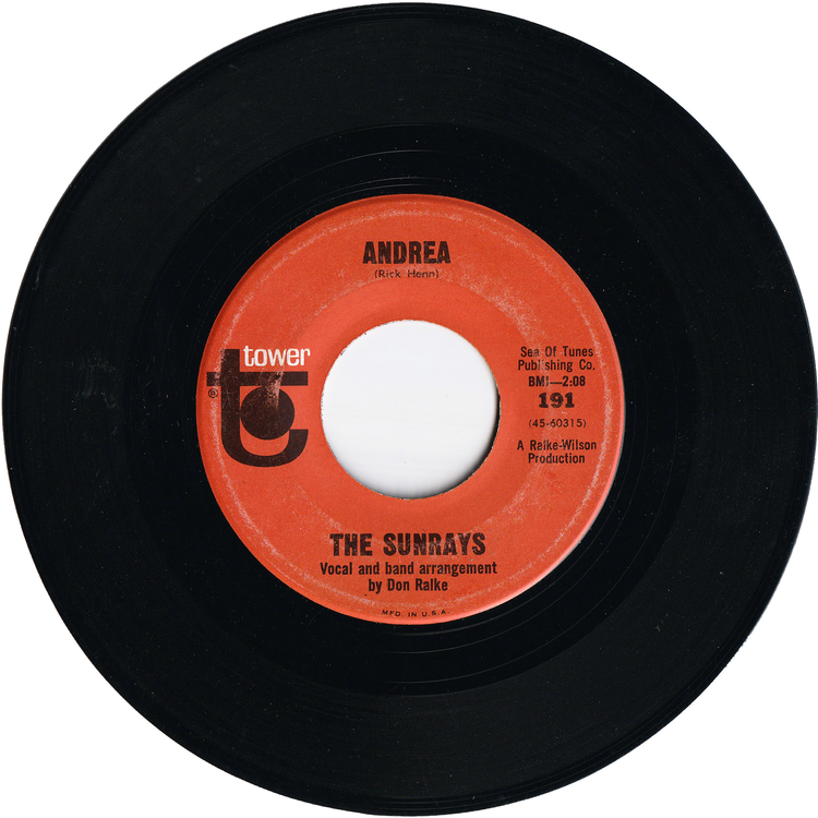 The Sunrays - Andrea / You Don't Phase Me