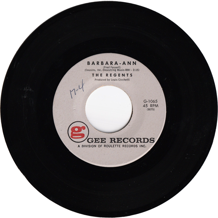 The Regents - Barbara-Ann / I'm So Lonely