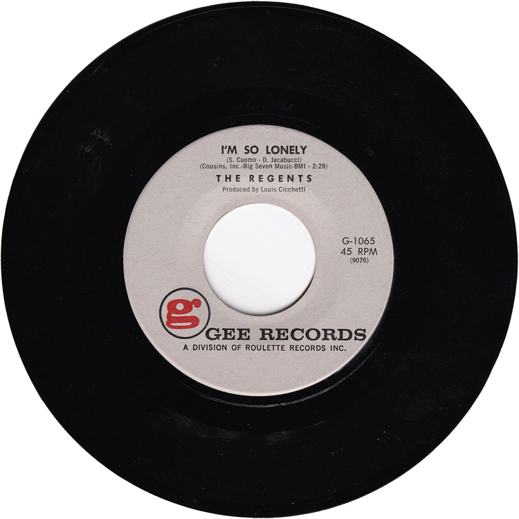 The Regents - Barbara-Ann / I'm So Lonely