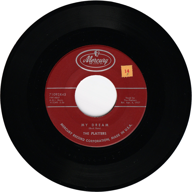 The Platters - I Wanna / My Dream