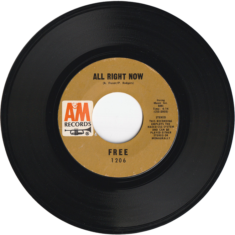 Free - All Right Now / Mouthful Of Grass