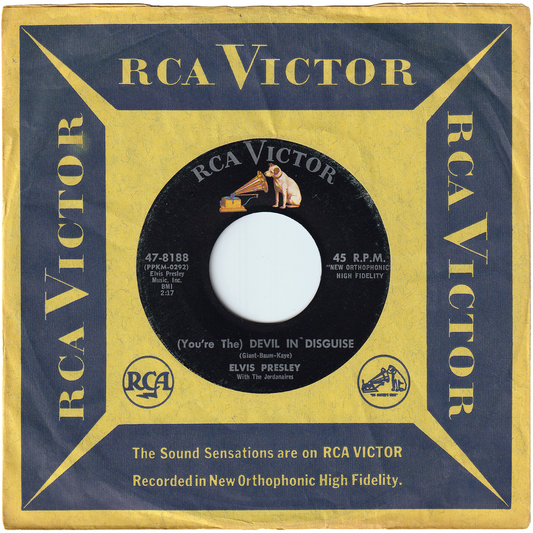 Elvis Presley - (You're the) Devil In Disguise / Please Don't Drag That String Around