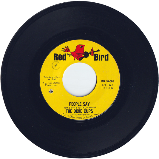 The Dixie Cups - People Say / Girls Can Tell