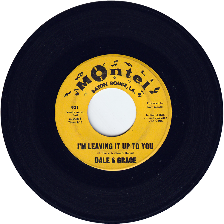 Dale & Grace - I'm Leaving It Up To You / That's The What I Like About You