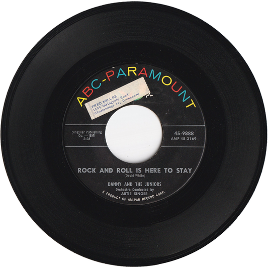 Danny & The Juniors - Rock & Roll Is Here To Stay / School Boy Romance