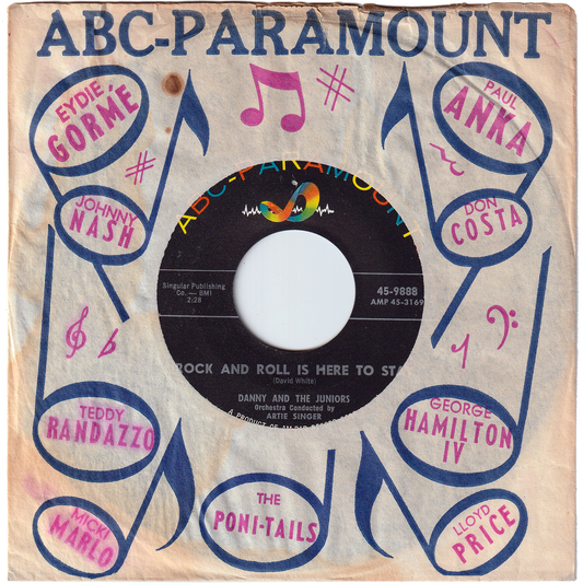 Danny & The Juniors - Rock & Roll Is Here To Stay / School Boy Romance