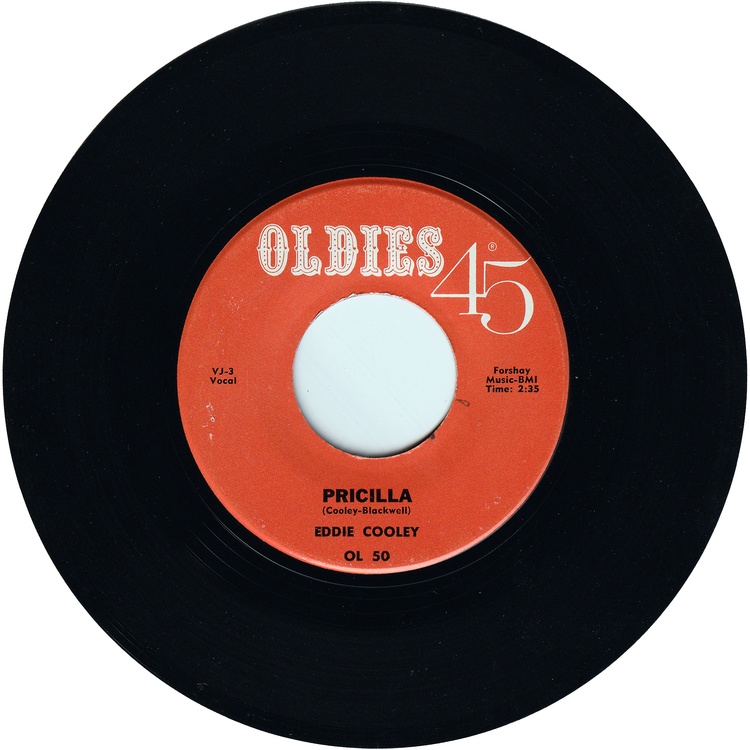 Cal Carter - What'd I Say / Eddie Cooley & The Dimples - Priscilla (Re-Issue)