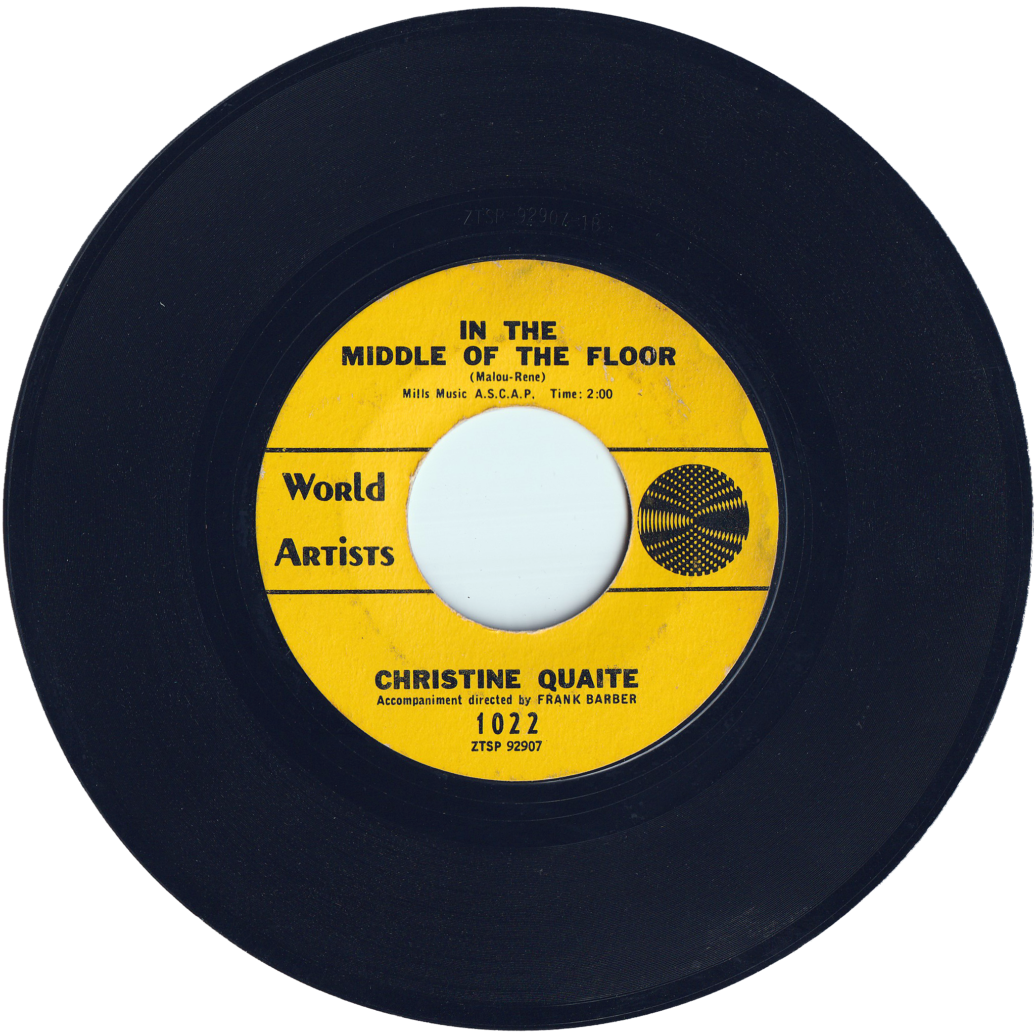 Christine Quaite - In The Middle Of The Floor / Tell Me Mama – NIGHT ...