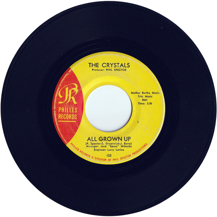 The Crystals - All Grown Up / Irving (Jaggered Sixteenths)