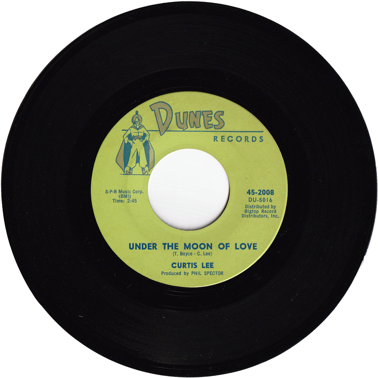 Curtis Lee - Under The Moon Of Love / Beverly Jean