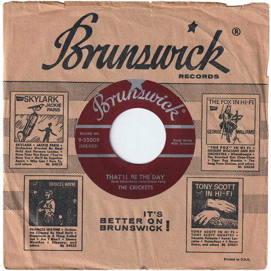 Buddy Holly - That'll Be The Day / I'm Lookin' For Someone To Love