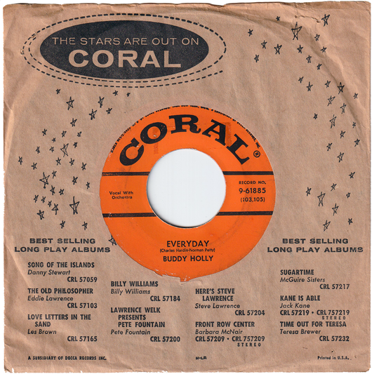 Buddy Holly - Everyday / Peggy Sue