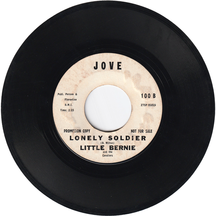 Little Bernie & The Cavaliers - The Waddle / Lonely Soldier (Promo)