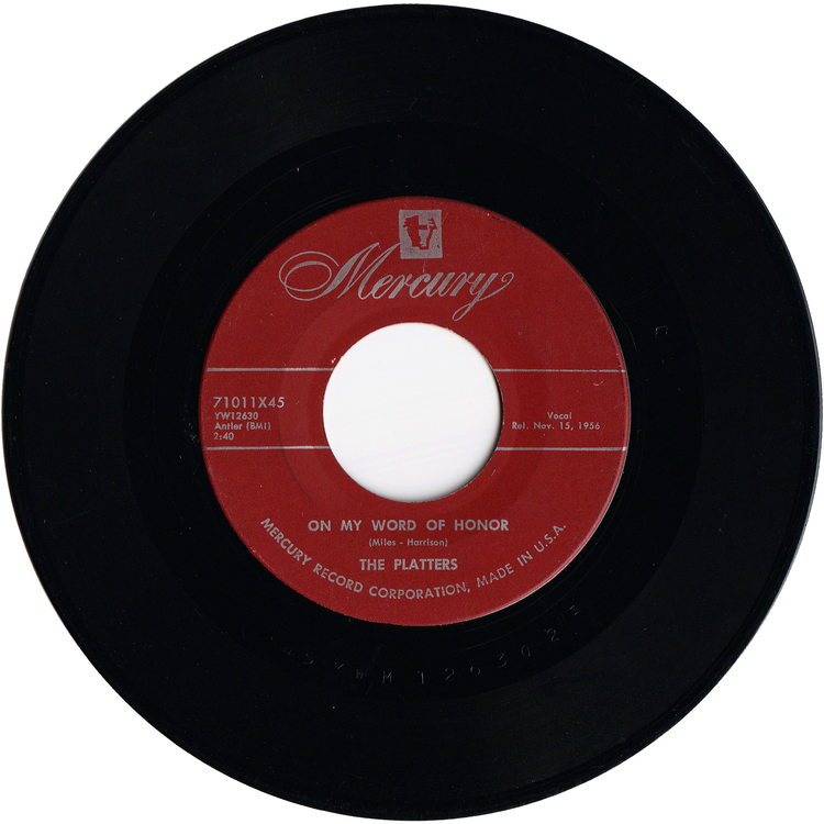 The Platters - On My Word Of Honor / One In A Million