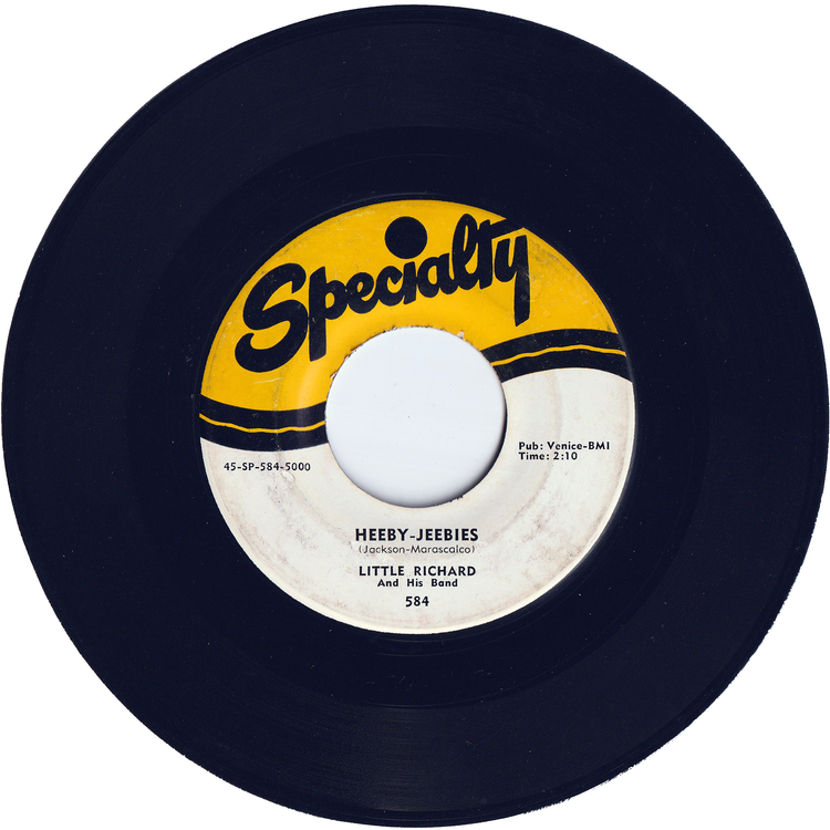 Little Richard - Heeby-Jeebies / She's Got It (Wavy line label)