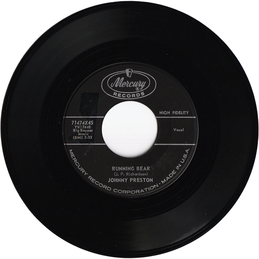Johnny Preston - Running Bear / My Heart Knows