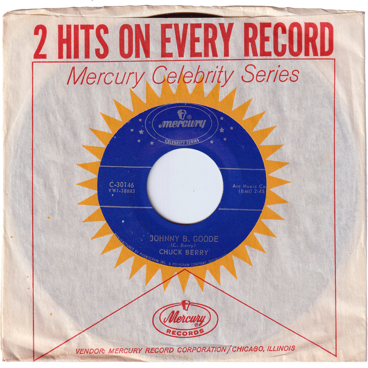 Chuck Berry - Johnny B. Goode / Rock & Roll Music [MERCURY Label 60's Version]