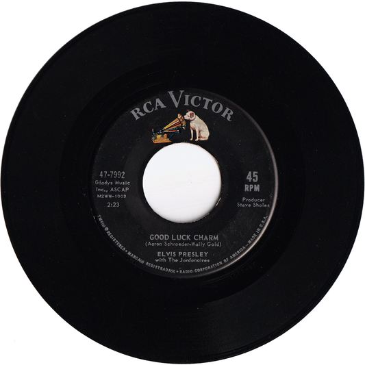 Elvis Presley - Good Luck Charm / Anything That's Part of You