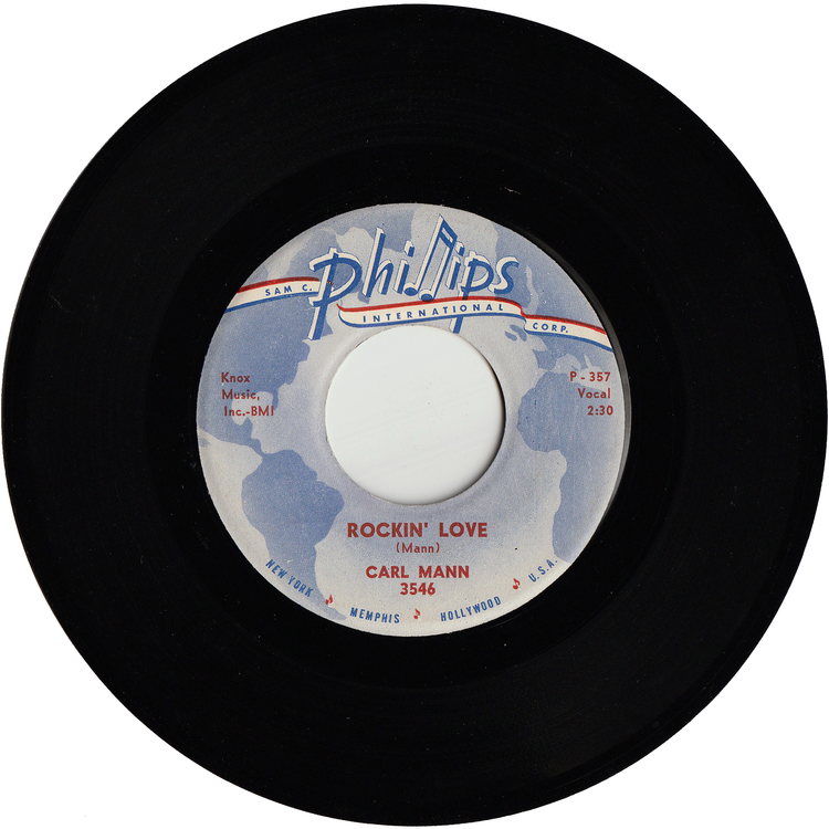 Carl Mann - Pretend / Rockin' Love