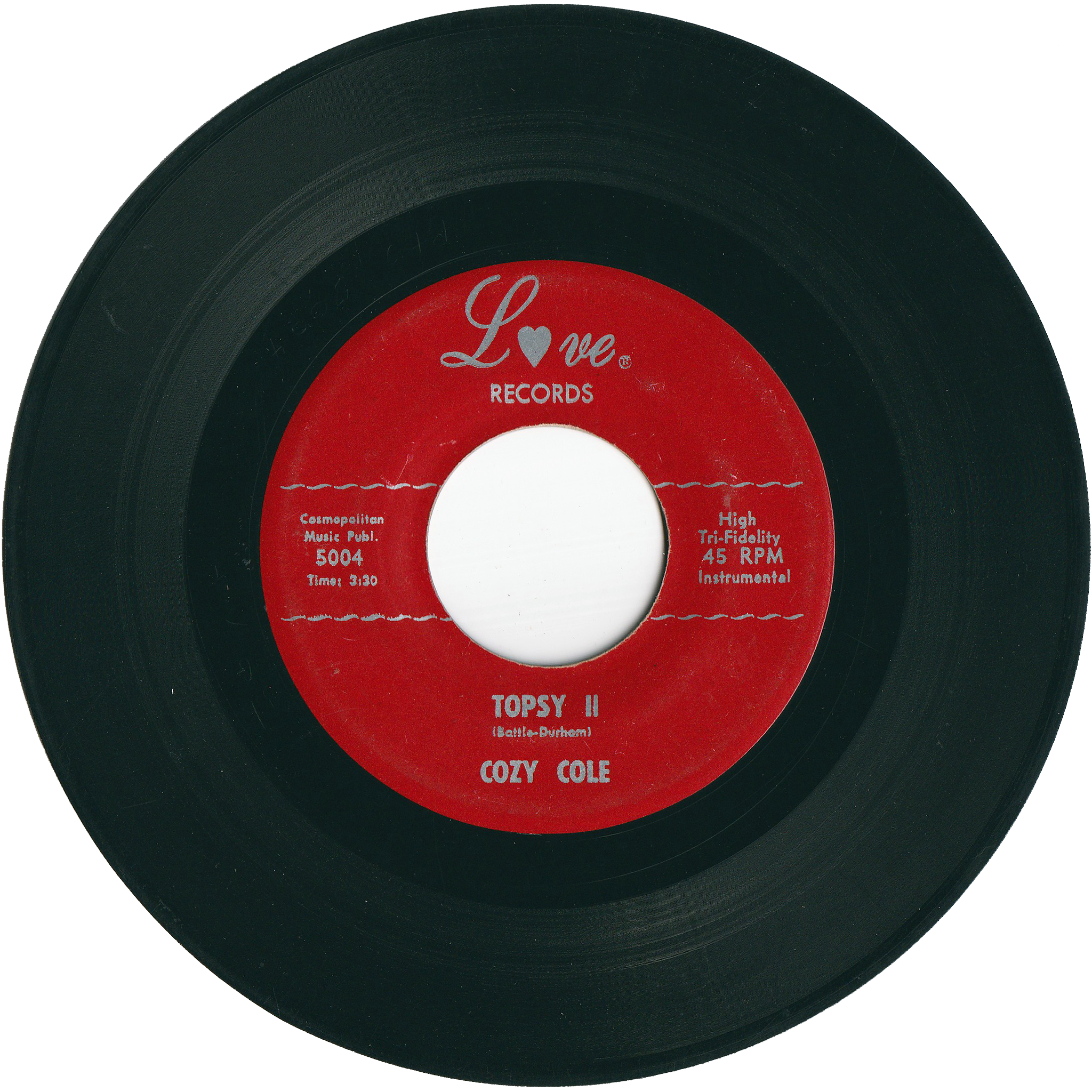 Cozy Cole - Topsy Part 2 / Topsy Part 1