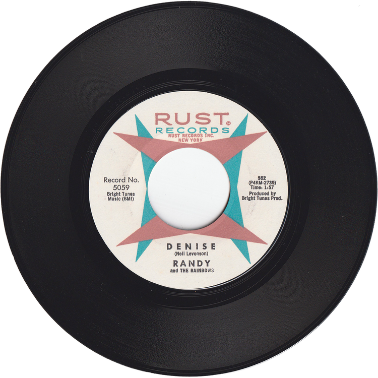 Randy & The Rainbows - Denise / Come Back [AS-IS]