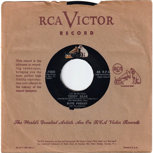 Elvis Presley - (Let Me Be Your) Teddy Bear / Loving You