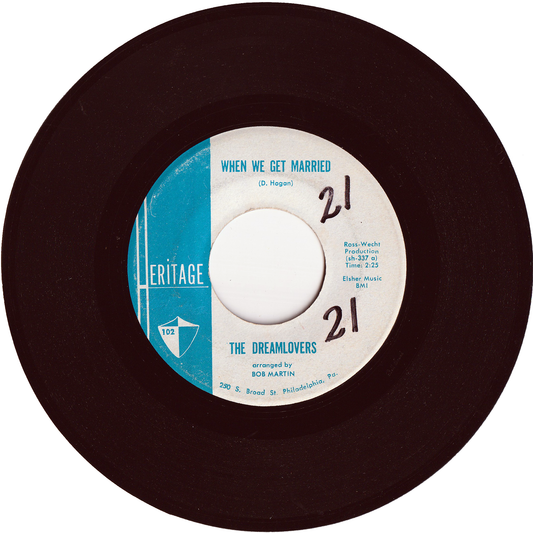 The Dreamlovers - When We Get Married / Just Because