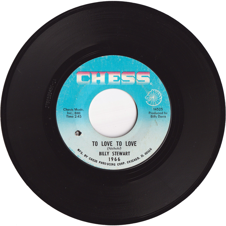 Billy Stewart - Summertime / To Love To Love [Styrene Pressing]