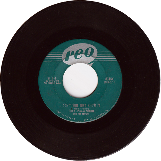 Huey "Piano" Smith & The Clowns - Don't You Just Know It / High Blood Pressure [Canada]
