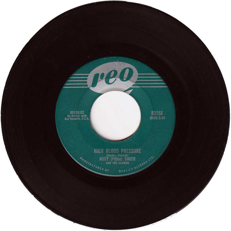 Huey "Piano" Smith & The Clowns - Don't You Just Know It / High Blood Pressure [Canada]