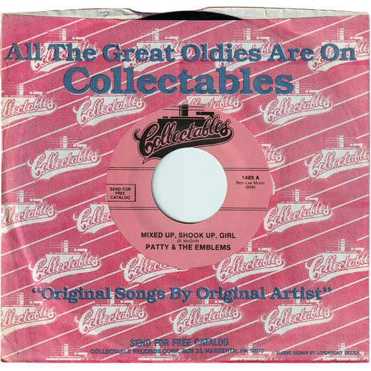 Patty & The Emblems - Mixed Up, Shook Up, Girl / Ordinary Guy (Re-Issue)