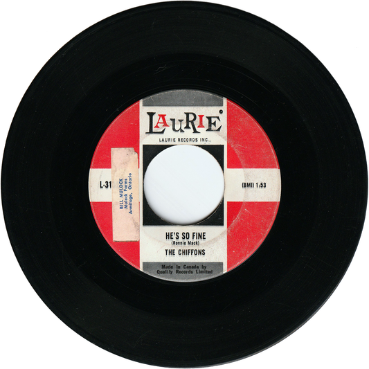 The Chiffons - He's So Fine / Oh My Lover [Canada]