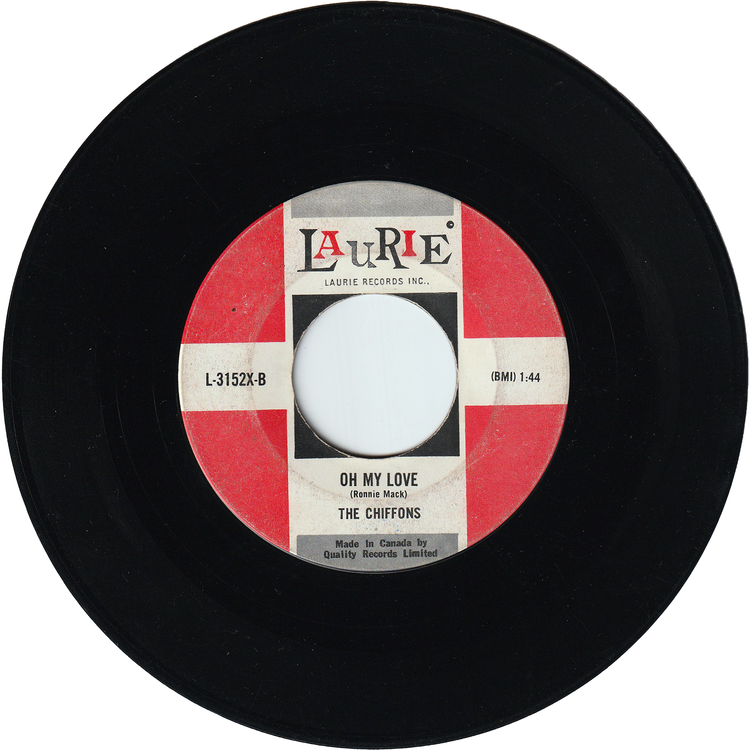 The Chiffons - He's So Fine / Oh My Lover [Canada]