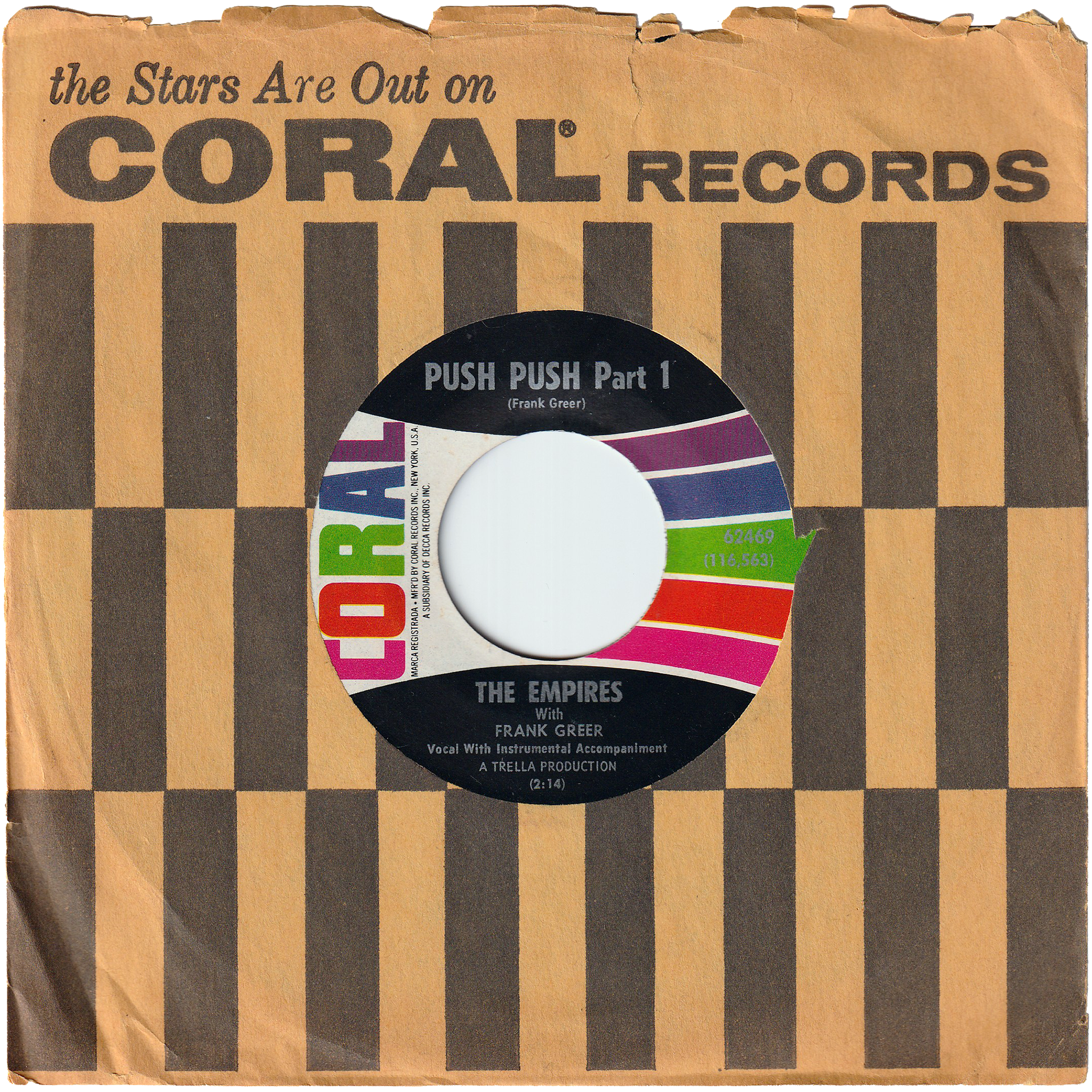 The Empires - Push Push Part 1 / Push Push Part 2 โ NIGHT BEAT RECORDS