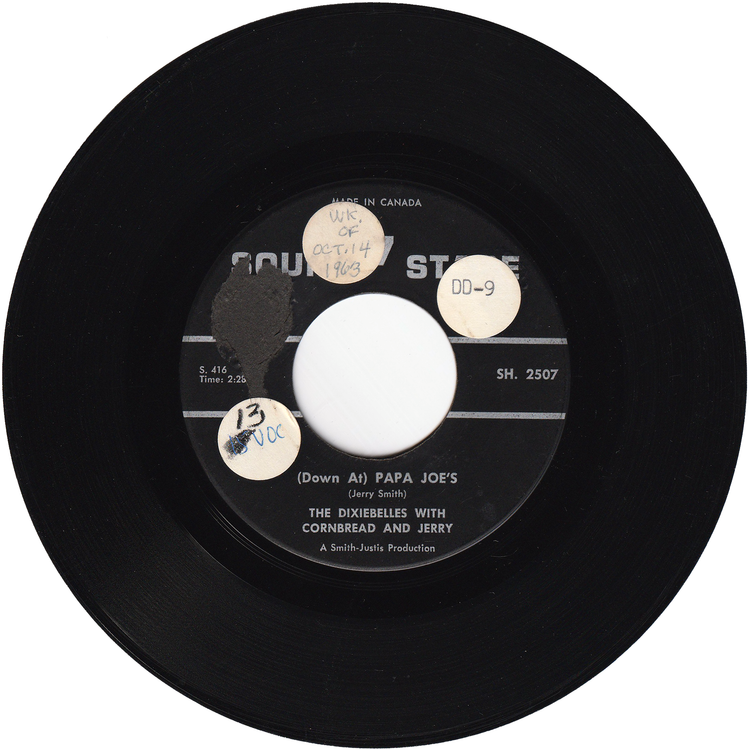The Dixiebelles - Rock, Rock, Rock / (Down At) Papa Joe's [Canada]