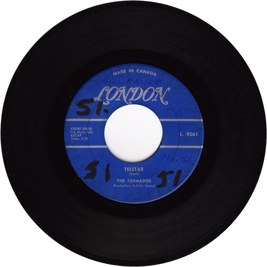 The Tornados - Telstar / Jungle Fever [Canada]