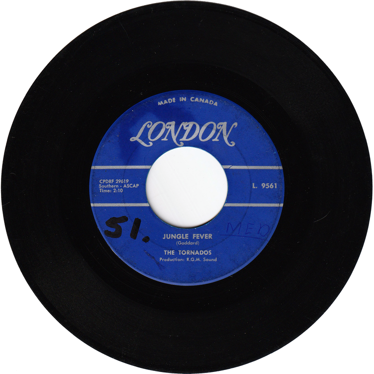 The Tornados - Telstar / Jungle Fever [Canada]