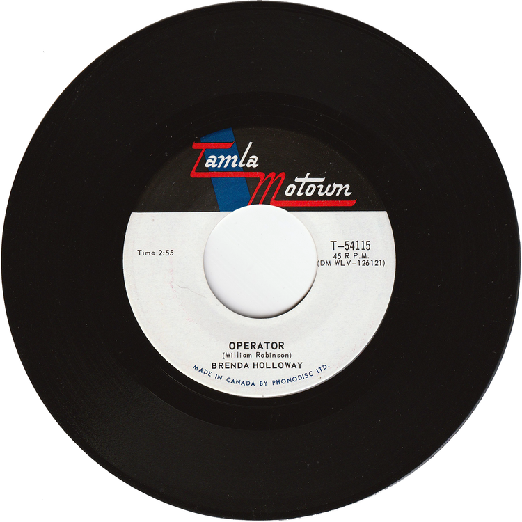 Brenda Holloway - I'll Be Available / Operator [Canada]