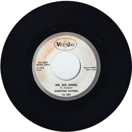 Christine Kittrell - Mr. Big Wheel / Sittin' & Drinking [Promo]